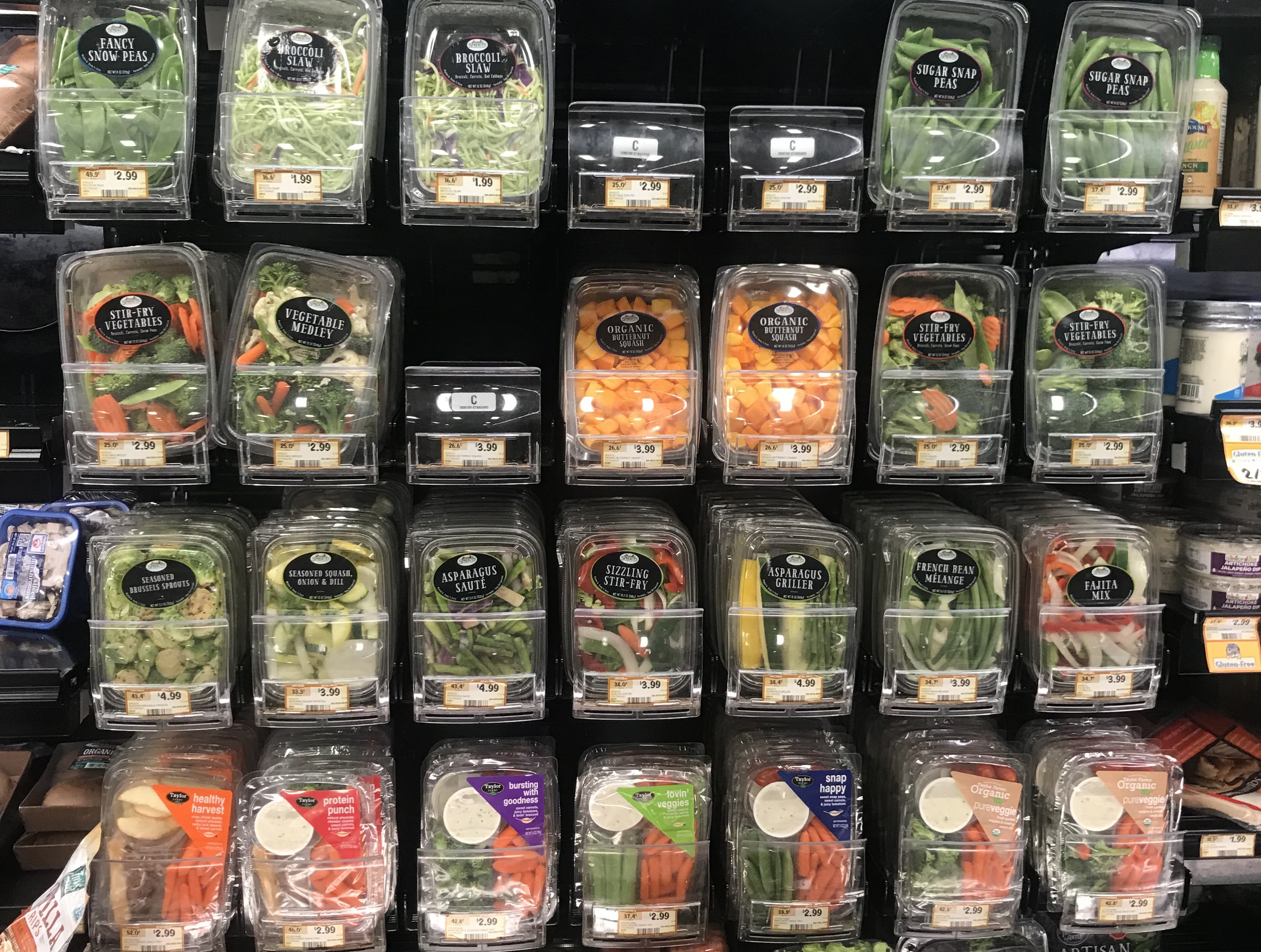 IMG_1384 Pre packaged food at grocery store